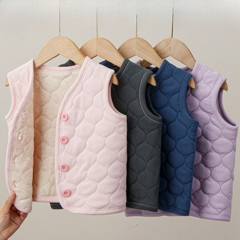Knit Cardigan Infant - Children's Vest Autumn Winter Boys Girls