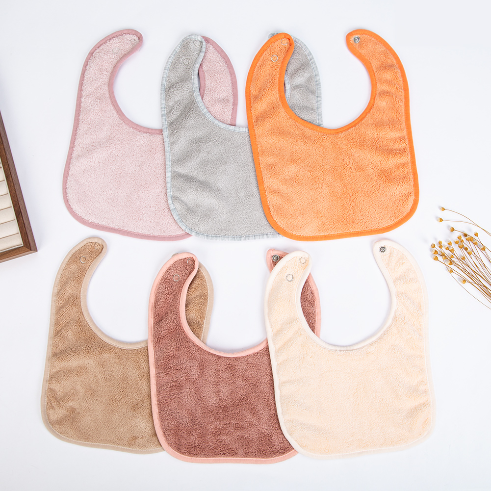 Baby Clothing Kit - Solid Terry Towel Baby Bibs Sweet