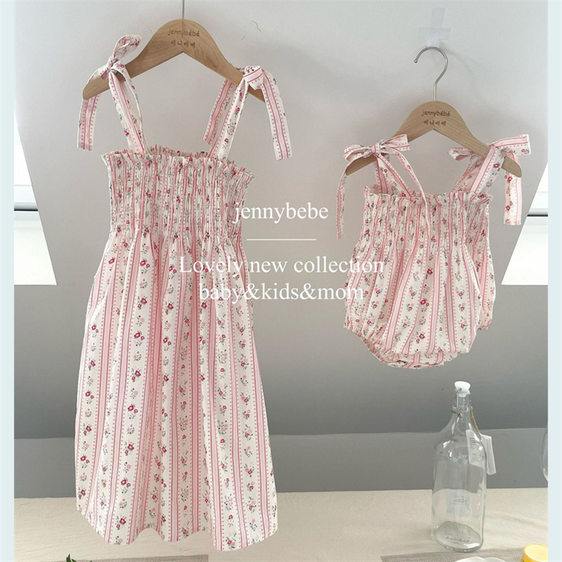 Baby Clothing Stores - Sweet Little Girls Strap Romper Summer