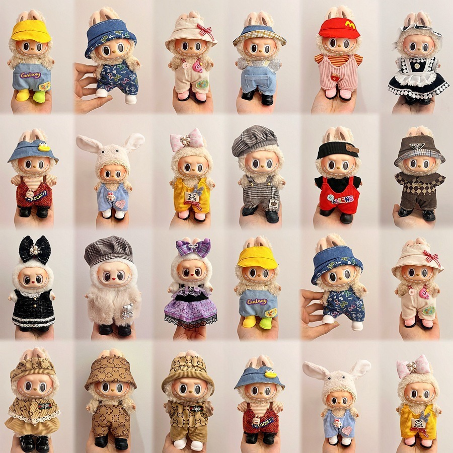 Baby Clothing Kit - Only clothes Labubu Baby Clothes Vinyl