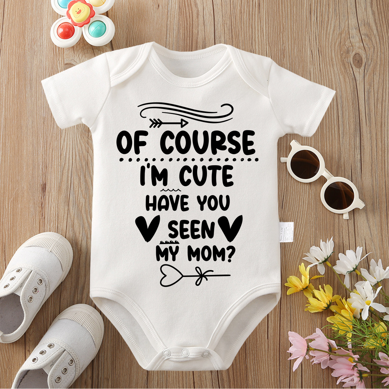 Baby Clothing Factory - I Know I'm Very Cute Exquisite