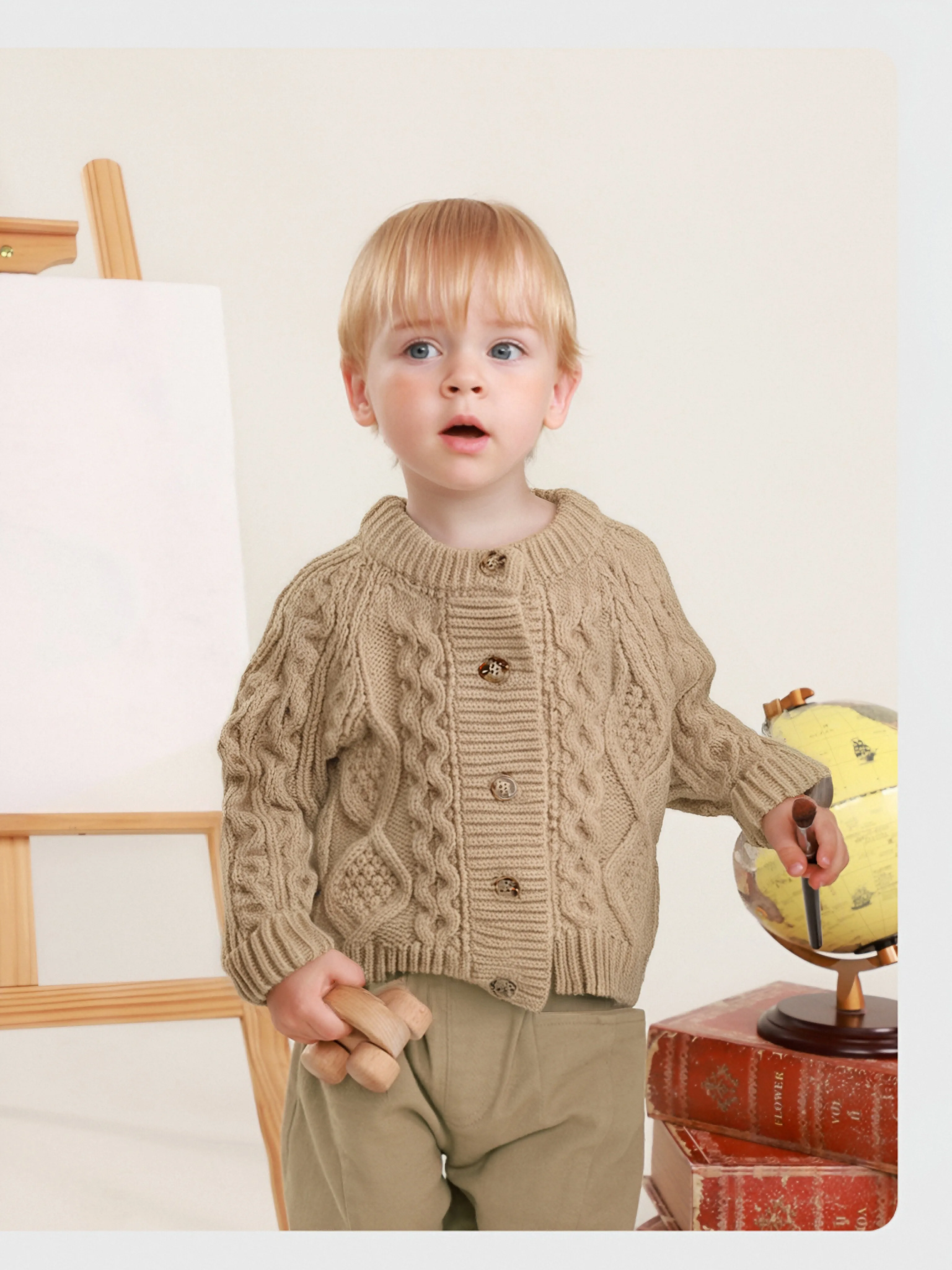 Autumn Sweater Children's Clot - огляд і ціна Knit Cardigan Infant