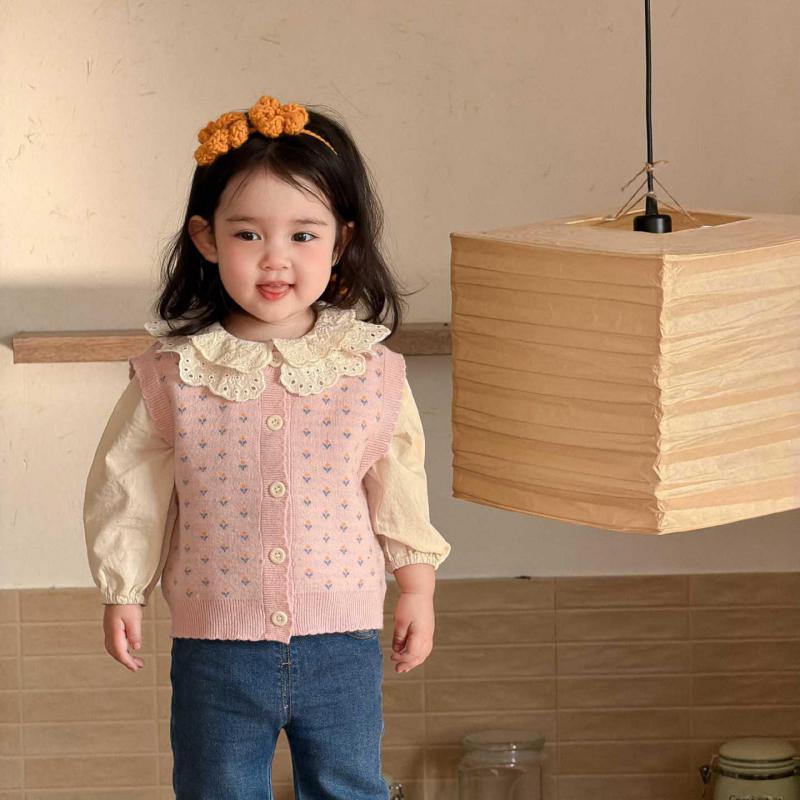 2026 Spring New Baby Sleeveles - огляд і ціна Knit Cardigan Infant