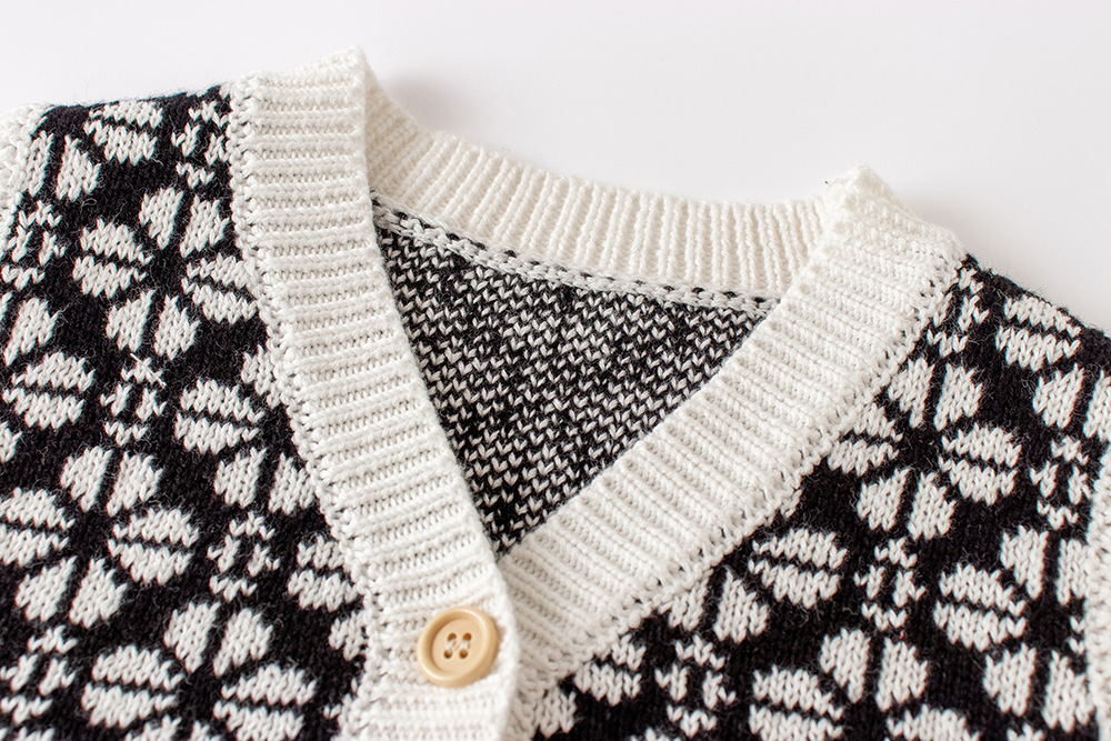 2025 Spring and Autumn New Gir - огляд і ціна Knit Cardigan Infant
