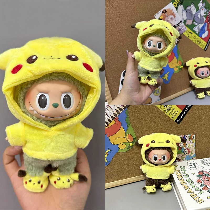 15 17cm For Labubu Doll Cartoo - огляд і ціна Baby Clothing Kit