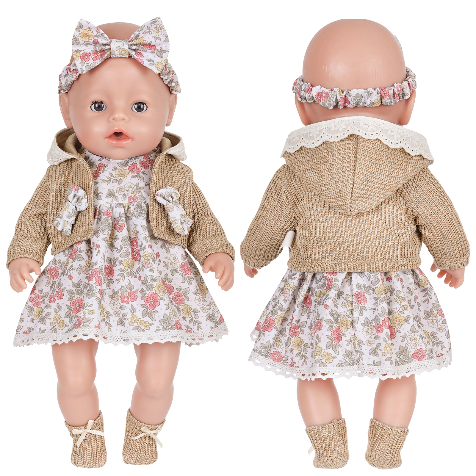 Cute Doll Clothes for 16-18 In - огляд і ціна Baby Clothing Kit