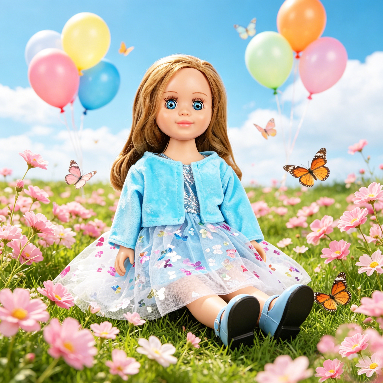 Cute 18 Inch Doll Clothes Set  - огляд і ціна Knit Cardigan Infant