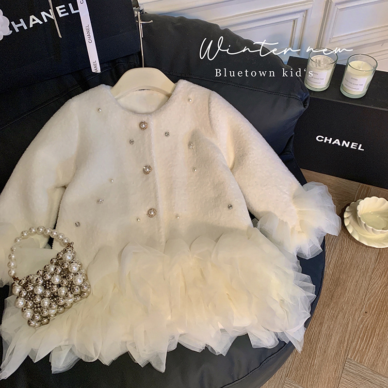 Girls' Furry Coat Autumn and W - огляд і ціна Baby Clothing Quilt
