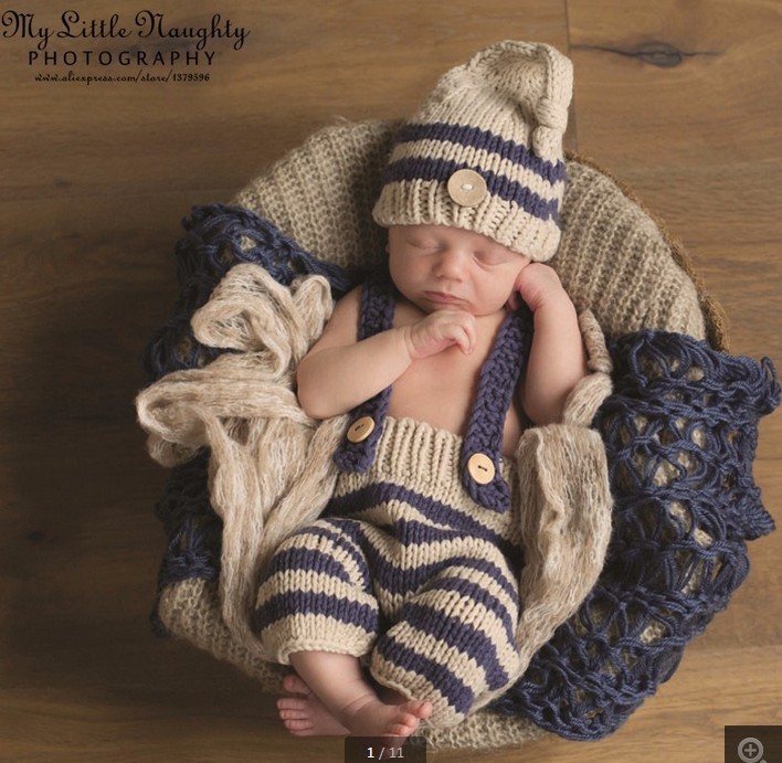 Baby Photo Costume Clothes New - огляд і ціна Baby Clothing Kit