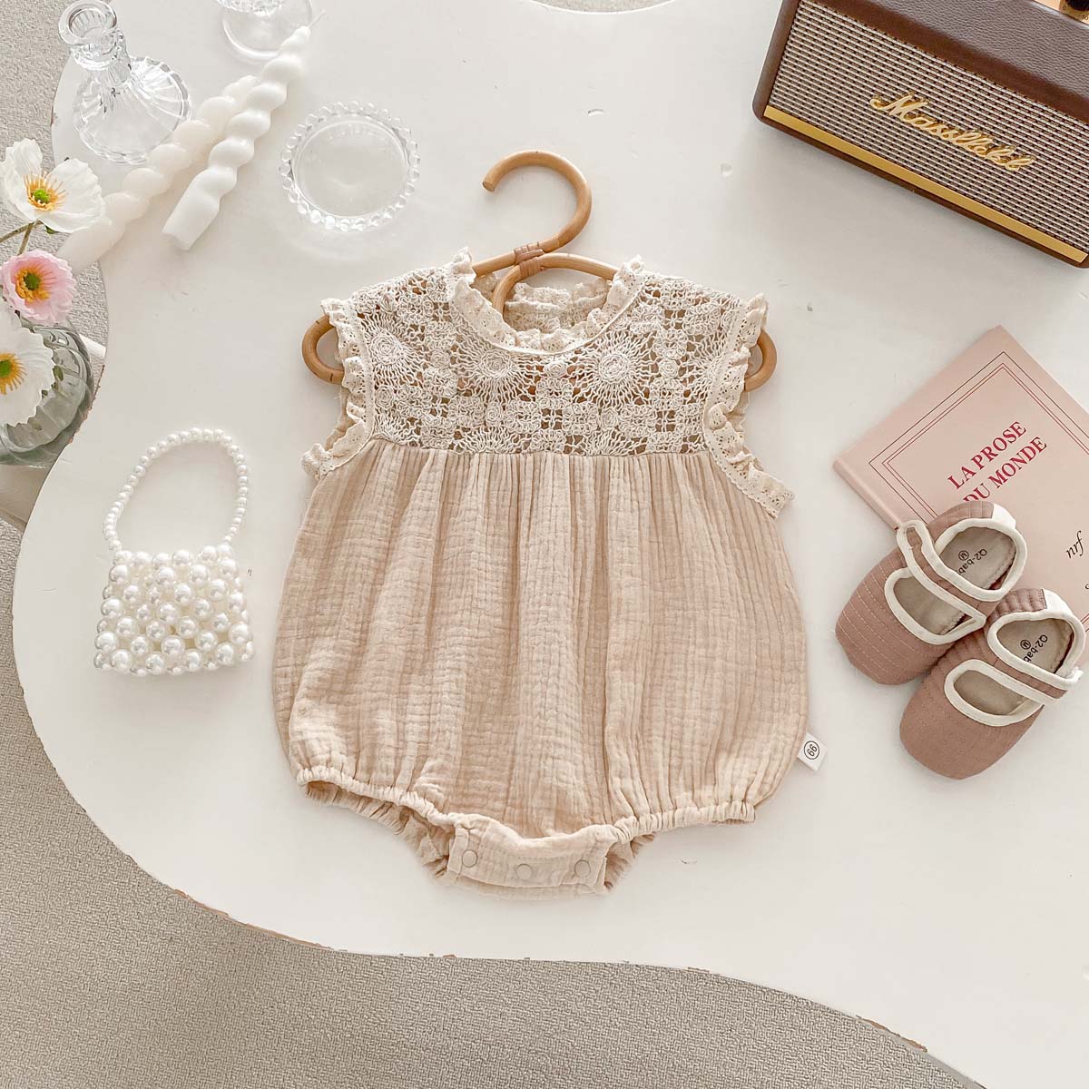 Summer baby girl lace sleevele - огляд і ціна Baby Clothing Stores