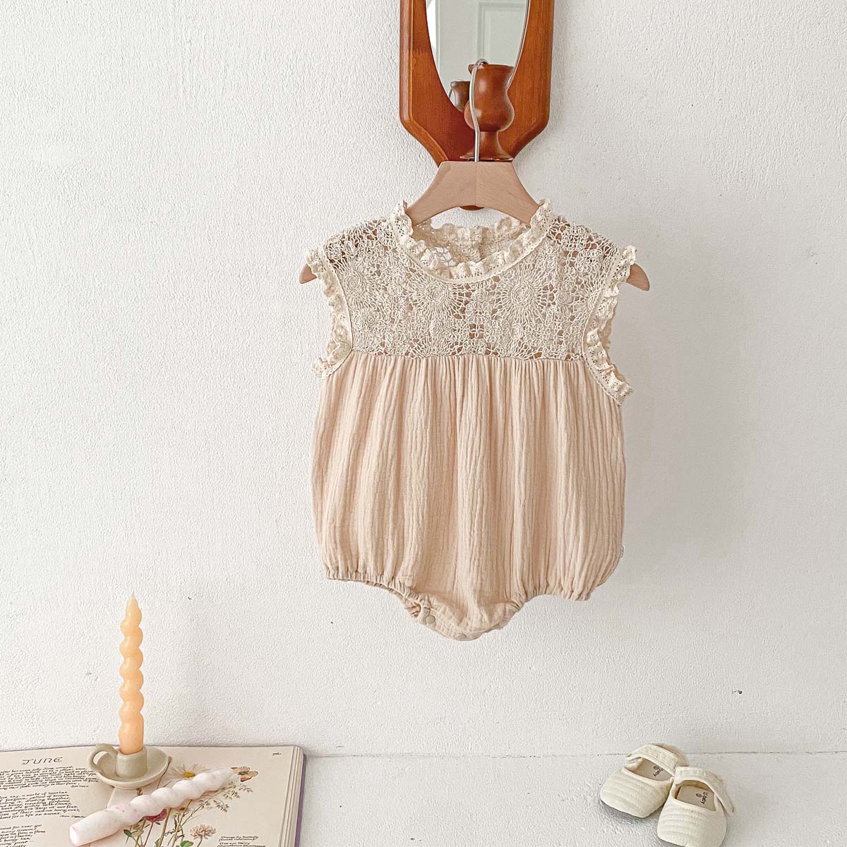 Summer baby girl lace sleevele - огляд і ціна Baby Clothing Stores