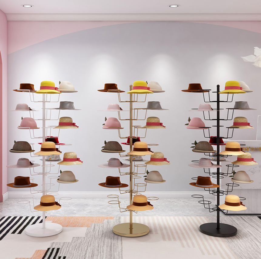 New hat display booth hat rack - огляд і ціна Baby Clothing Display