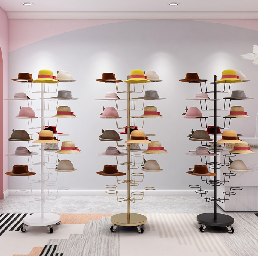New hat display booth hat rack - огляд і ціна Baby Clothing Display