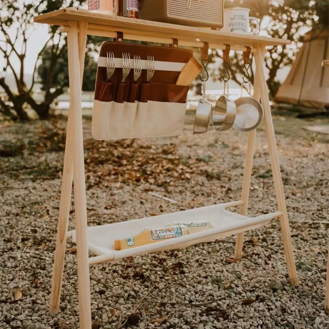 Solid wood portable hook rack  - огляд і ціна Baby Clothing Display