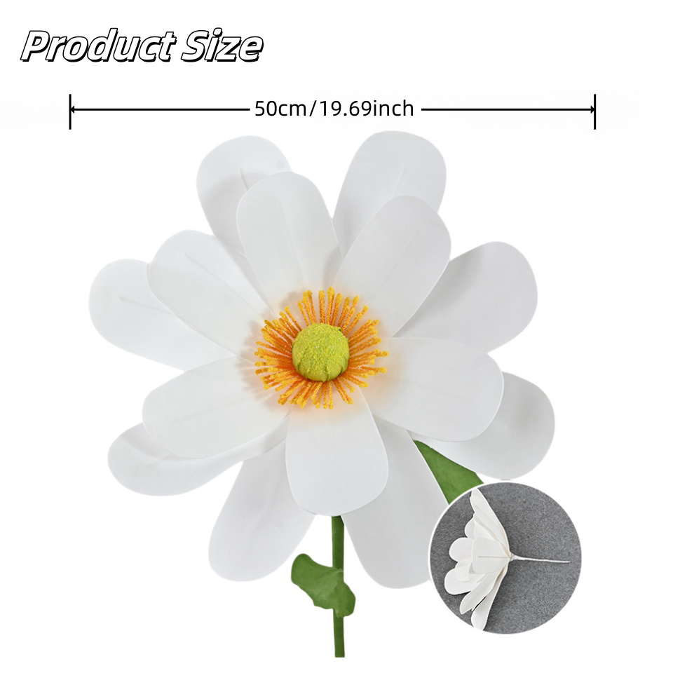 50 Cm Artificial Giant White F - огляд і ціна Baby Clothing Display