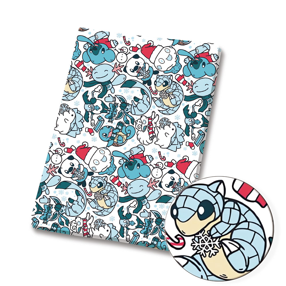 Pokemon Cartoon Fabric140*50cm - огляд і ціна Baby Clothing Quilt