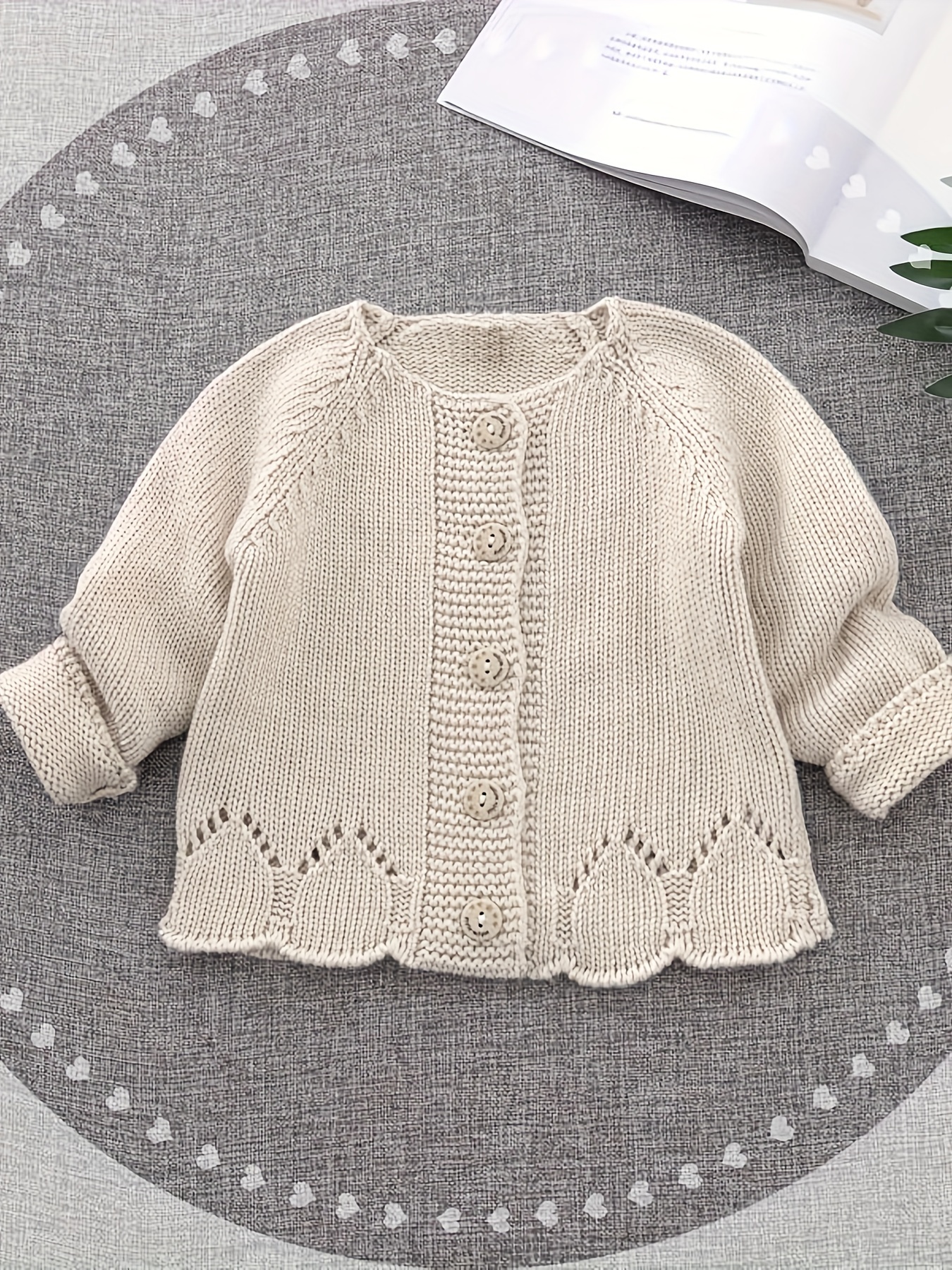 Baby Knitwear Cardigan, Girl's - огляд і ціна Knit Cardigan Infant