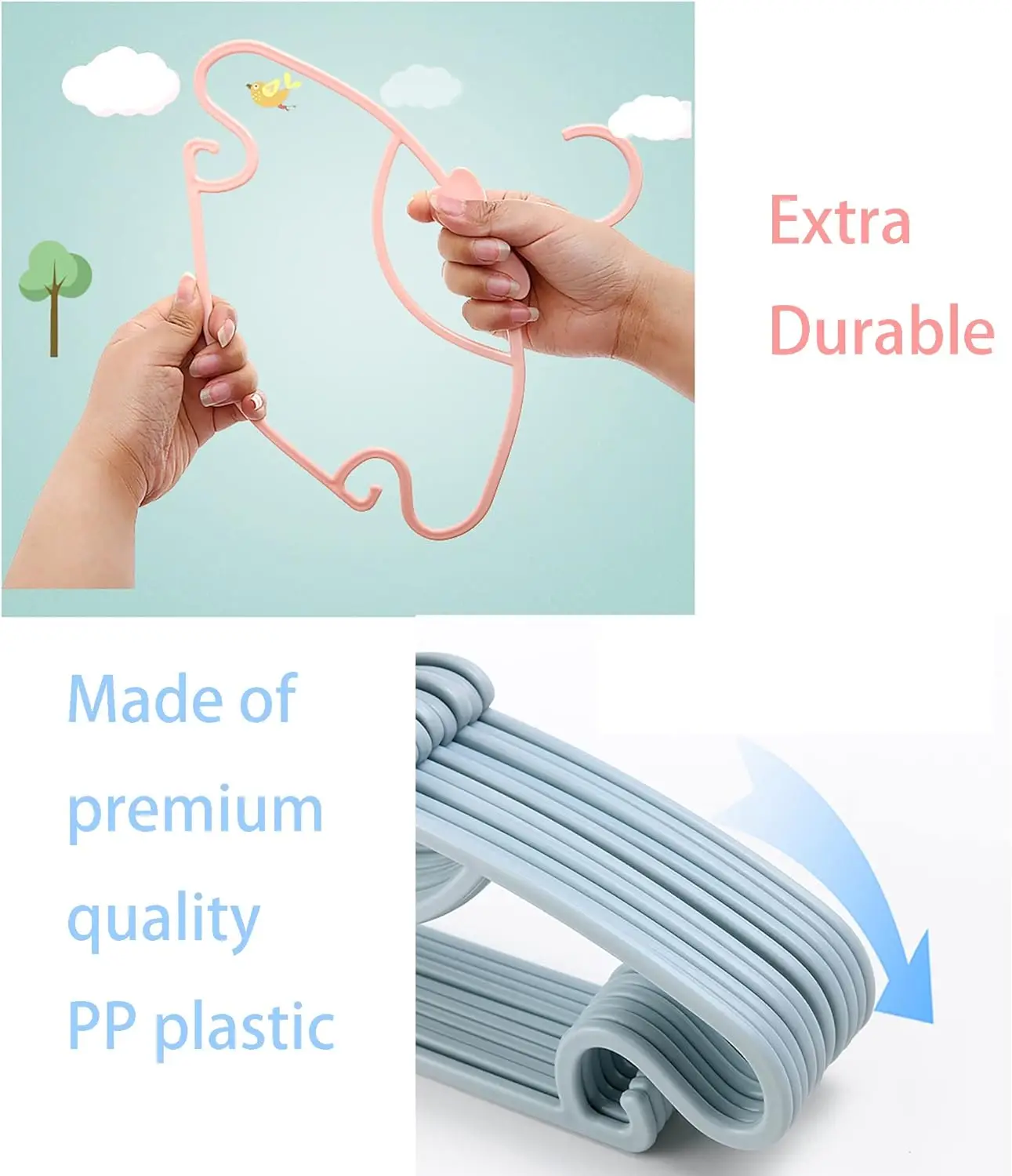 Baby Clothes Racks Plastic Tow - огляд і ціна Baby Clothing Display