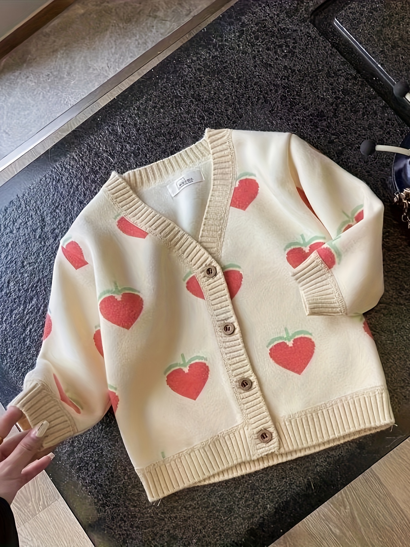 Girls' Knitted Cardigan Spring - огляд і ціна Knit Cardigan Infant