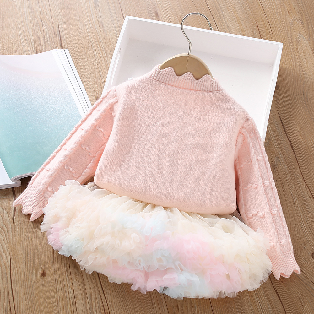 0-6-year-old baby girl clothes - огляд і ціна Knit Cardigan Infant