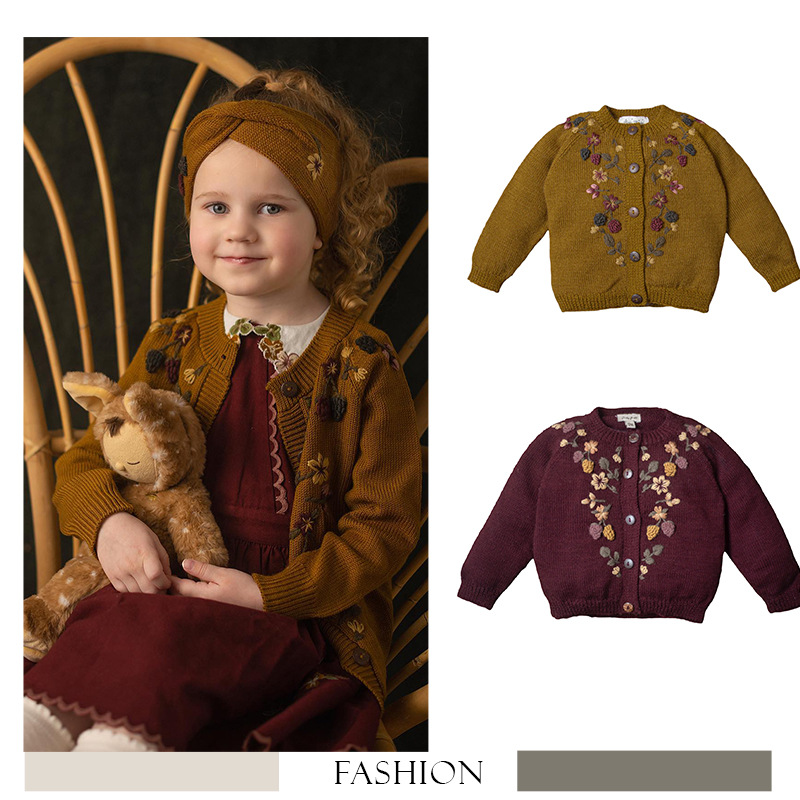 2024 Girls Knitted Cardigan Wo - огляд і ціна Knit Cardigan Infant
