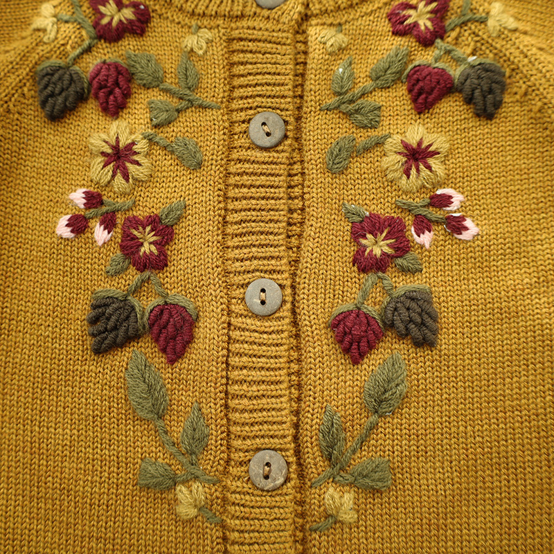 2024 Girls Knitted Cardigan Wo - огляд і ціна Knit Cardigan Infant