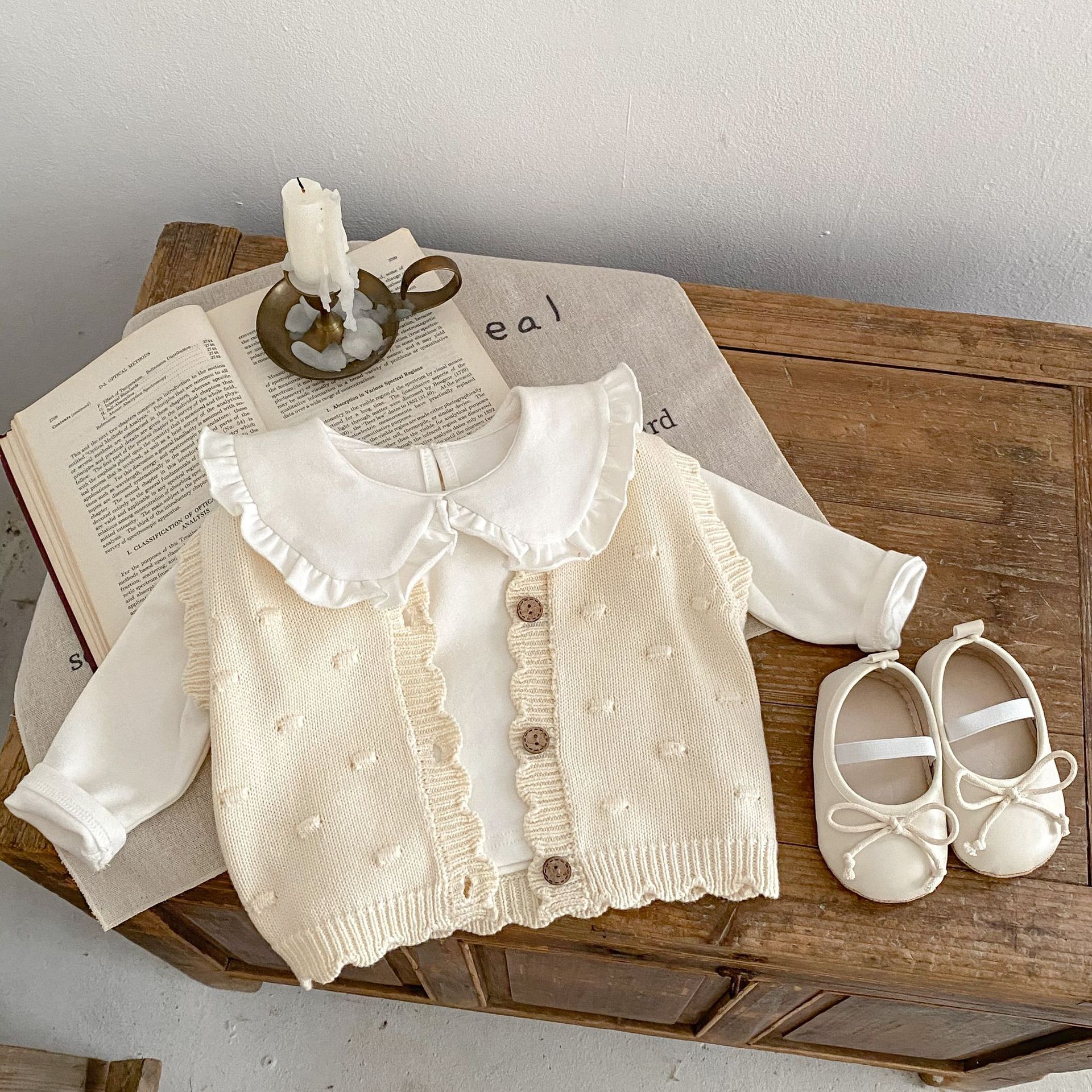 Boys and Girls Baby Pom Pom Ca - огляд і ціна Knit Cardigan Infant